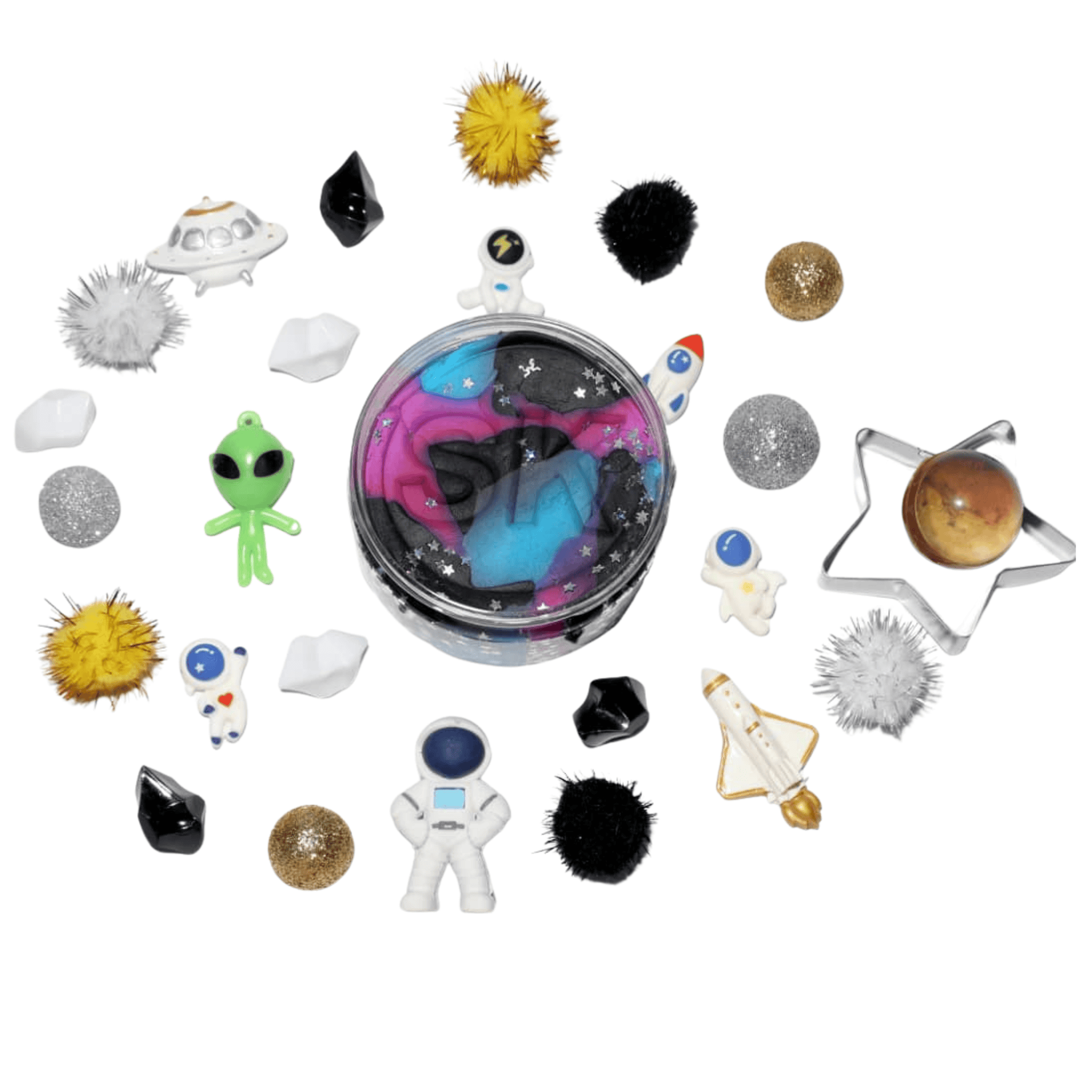 Space Grab & Go Dough Jar